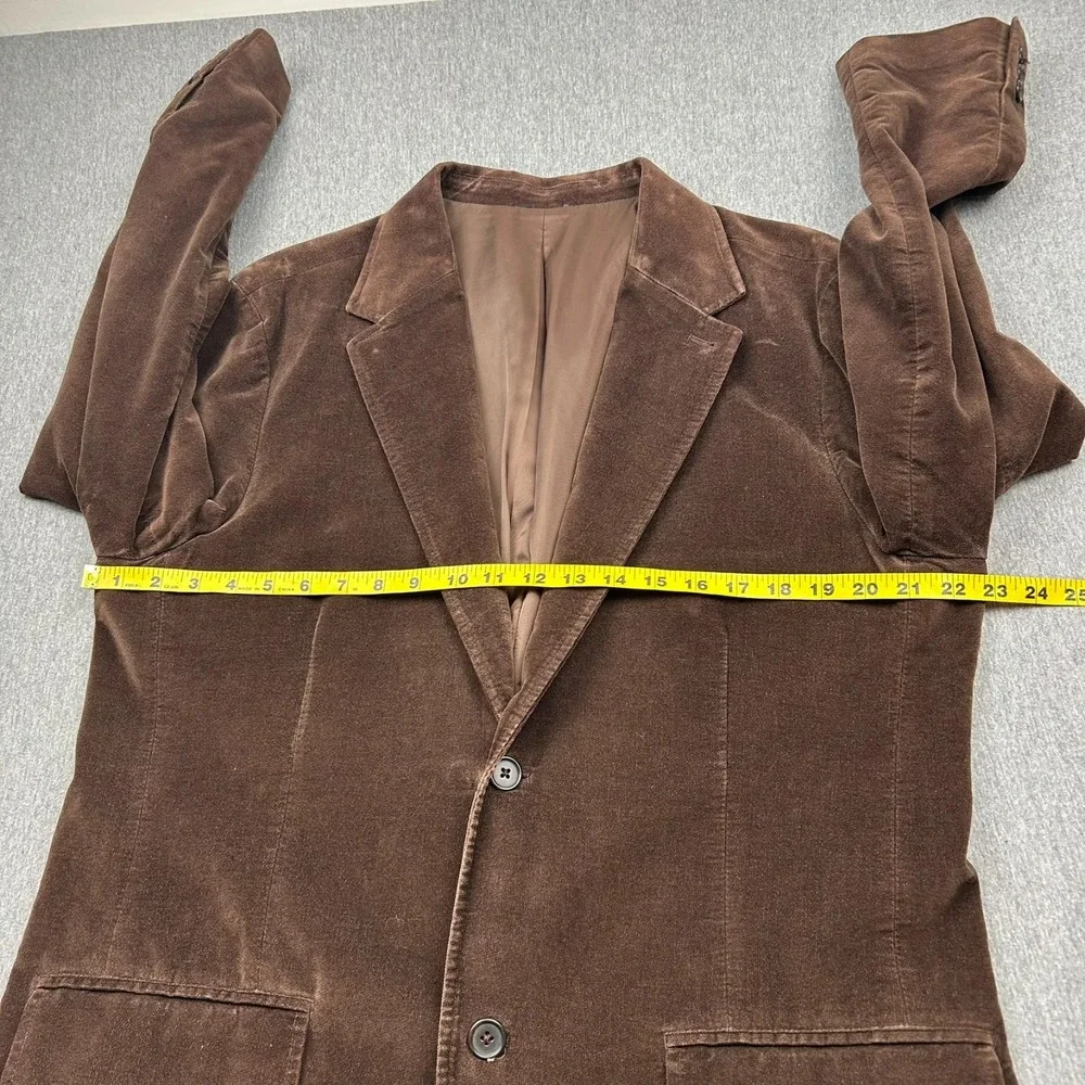 Gap Unstructured Two Button Blazer Mens Large Brown Sport Coat Fall Wedding